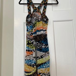 XS BCBG multicolored dress